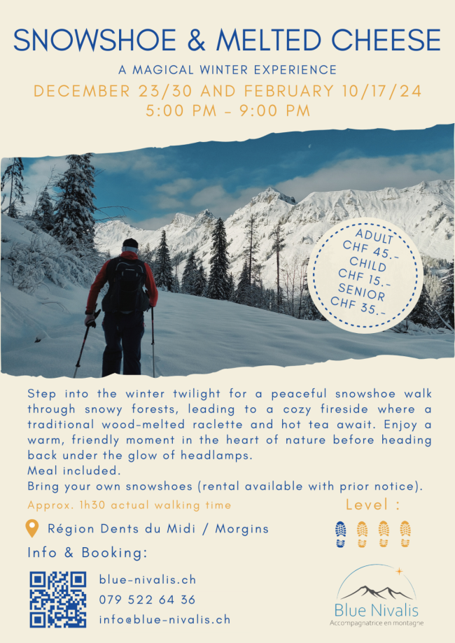 Raquettes - Raclettes au feu de bois 