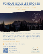 Fondue sous les étoiles